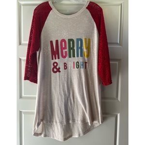 Southern Grace Christmas top  Sz.2XL